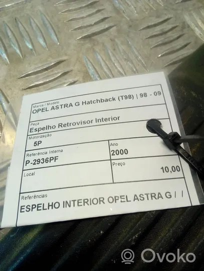 Opel Astra G Rétroviseur intérieur 