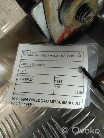 Mitsubishi Colt Poignée / levier de réglage volant 