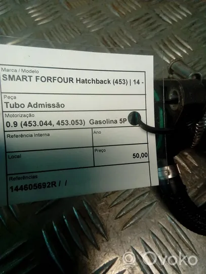 Smart ForTwo III C453 Tube d'admission d'air 