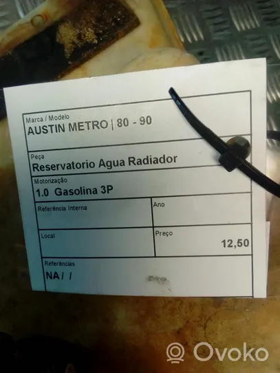 Austin Metro Vase d'expansion / réservoir de liquide de refroidissement 