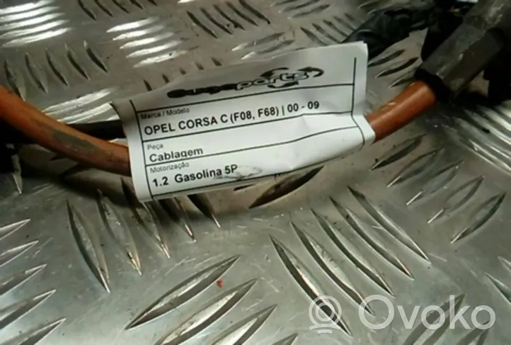 Opel Corsa C Engine installation wiring loom 