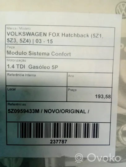 Volkswagen Fox Inne komputery / moduły / sterowniki 