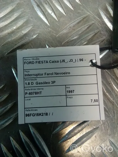 Ford Fiesta Feu antibrouillard avant 