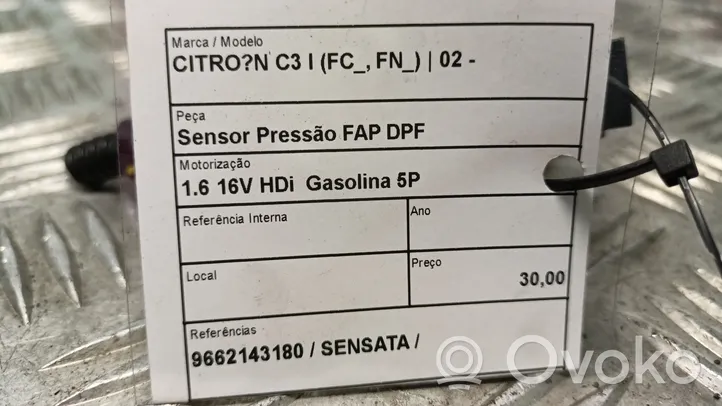 Citroen C3 Filtre à particules catalyseur FAP / DPF 