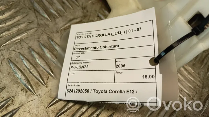 Toyota Corolla E120 E130 Kattoverhoilu 