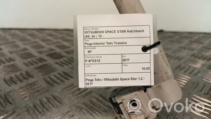 Mitsubishi Space Star Takaoven sisäkahva 
