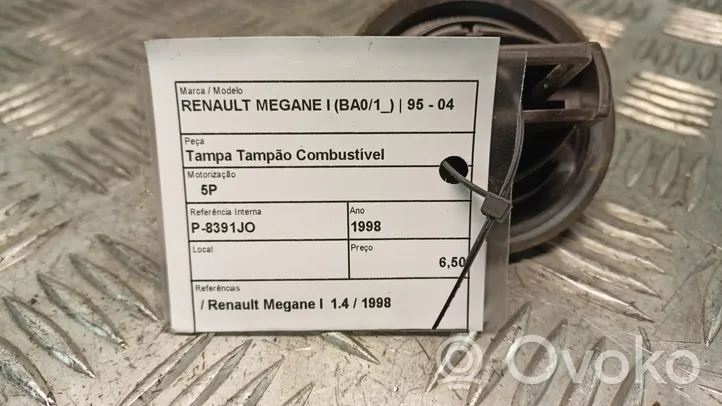 Renault Megane I Bouchon, volet de trappe de réservoir à carburant 