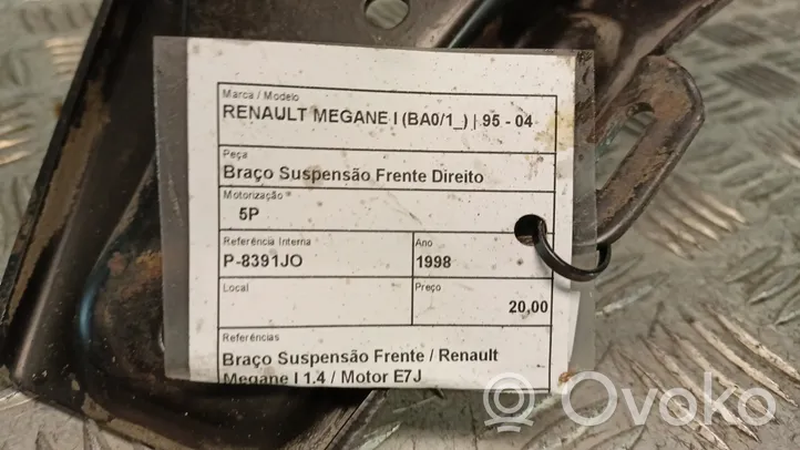 Renault Megane I Triangle bras de suspension inférieur avant 