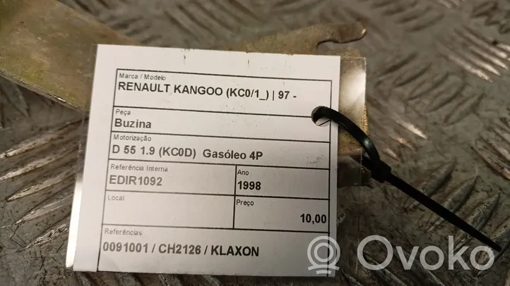 Renault Kangoo I Garso signalas 