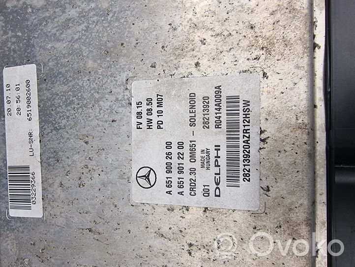 Mercedes-Benz Sprinter W906 Kit calculateur ECU et verrouillage A6519002600