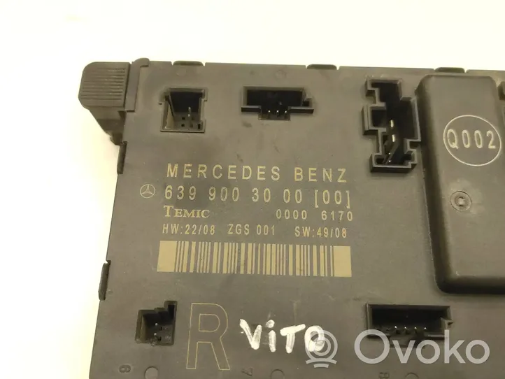 Mercedes-Benz Vito Viano W639 Oven ohjainlaite/moduuli 6399003000