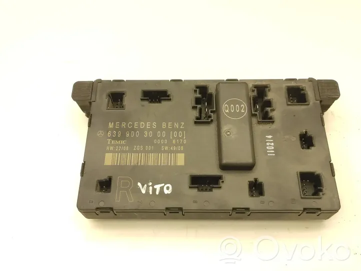 Mercedes-Benz Vito Viano W639 Oven ohjainlaite/moduuli 6399003000
