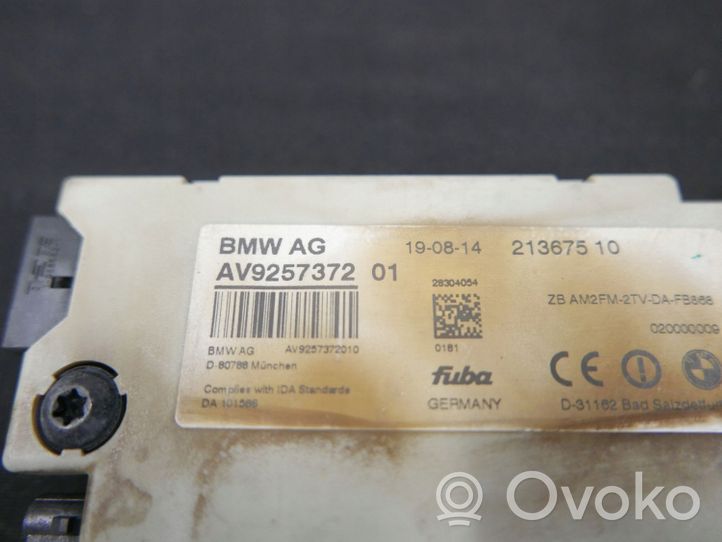 BMW 6 F12 F13 Antennin ohjainlaite 9257372