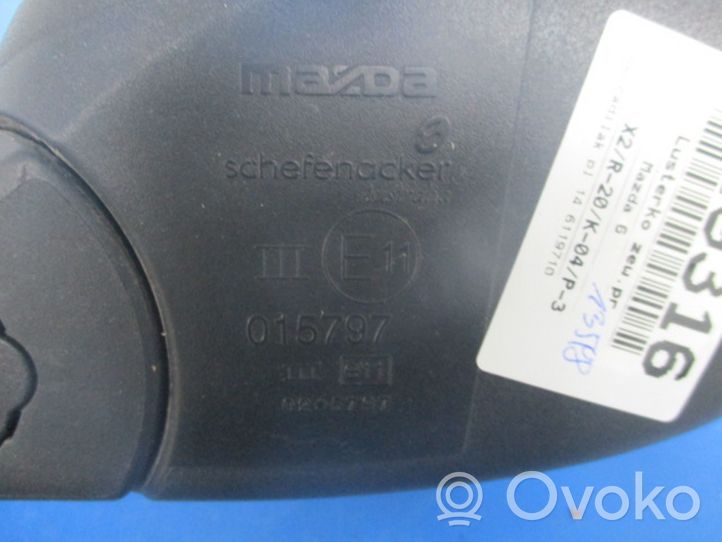 Mazda 6 Elektryczne lusterko boczne drzwi przednich 