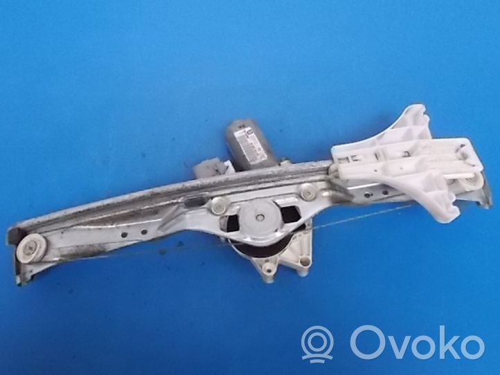 Citroen C5 Rear door window regulator with motor 9632533380