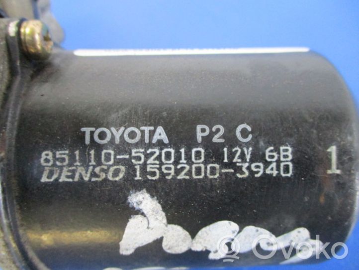 Toyota Yaris Verso Mechanizm i silniczek wycieraczek szyby przedniej / czołowej 85110-52010