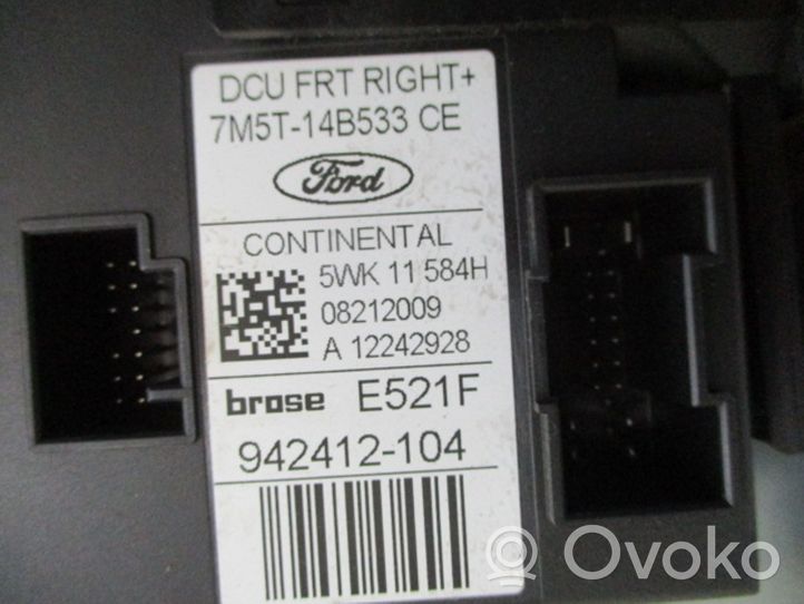 Ford C-MAX I Elektryczny podnośnik szyby drzwi przednich 7M51-R045H16-A