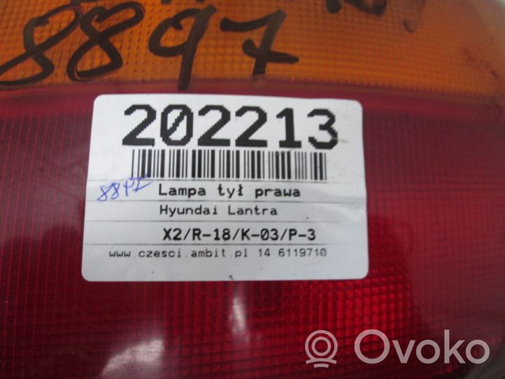 Hyundai Elantra Rear/tail lights 