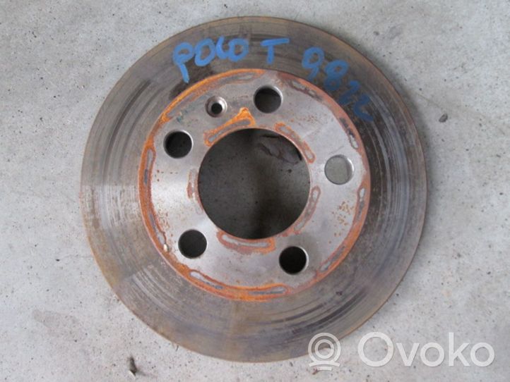 Volkswagen Polo III 6N 6N2 6NF Aizmugurējais bremžu disks 