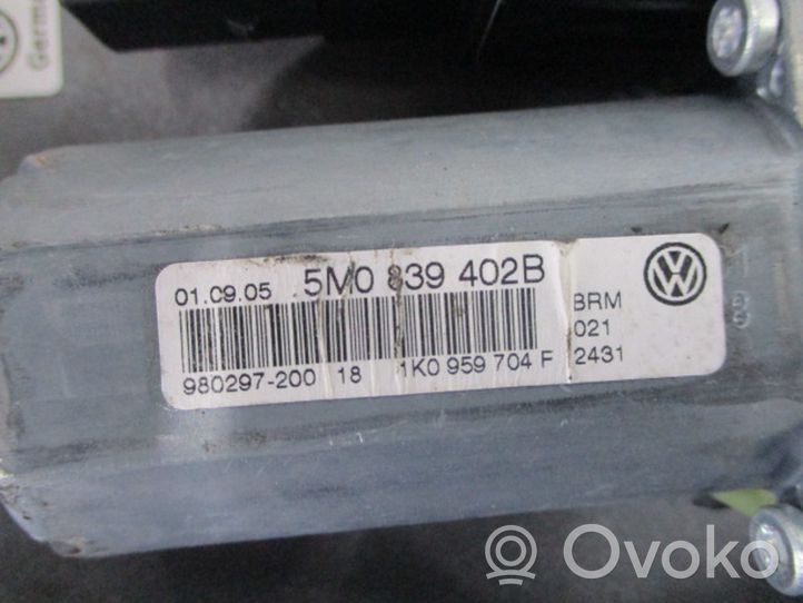 Volkswagen Golf IV Mécanisme lève-vitre de porte arrière avec moteur 1K4839462A