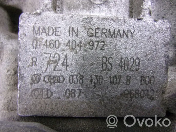 Volkswagen Golf IV Pompa ad alta pressione dell’impianto di iniezione 038130107B