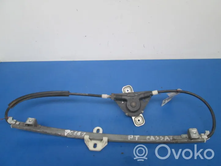 Volkswagen PASSAT Rear door window regulator with motor 