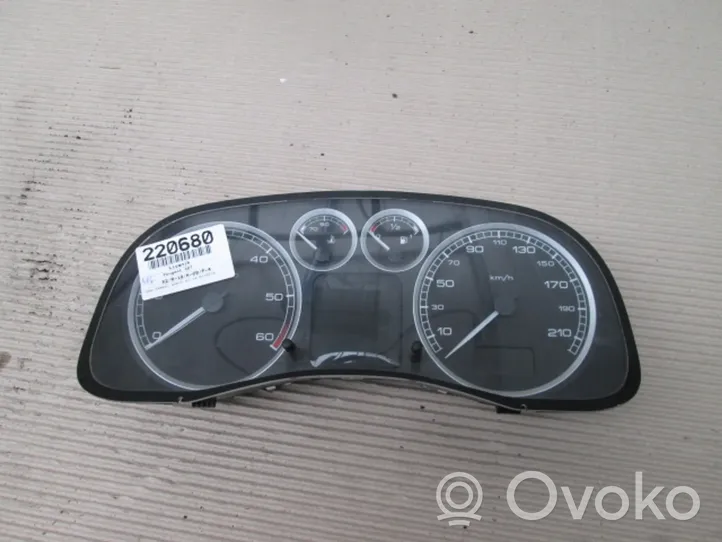 Peugeot 307 CC Compteur de vitesse tableau de bord 96554765800