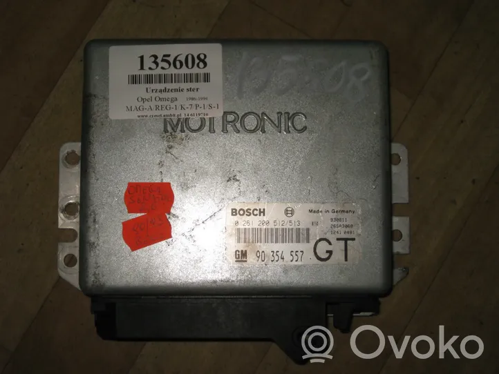 Opel Omega A Unité de commande, module ECU de moteur 