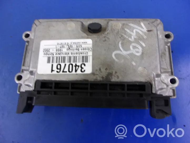 Citroen Berlingo Блок управления двигателем ECU 9630985480