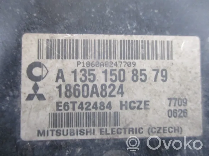 Mitsubishi Colt CZ3 Komputer / Sterownik ECU silnika 1860A824