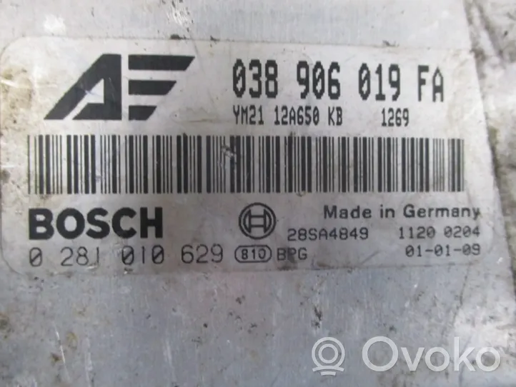Ford Galaxy Moottorin ohjainlaite/moduuli (käytetyt) 038906019FA