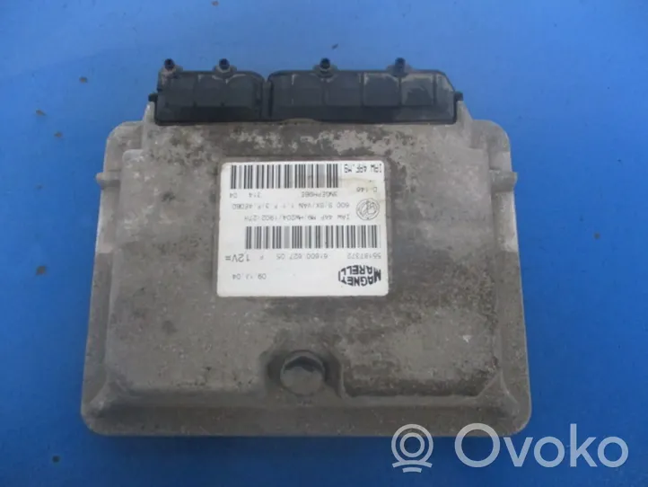 Fiat Ducato Unité de commande, module ECU de moteur 55187372