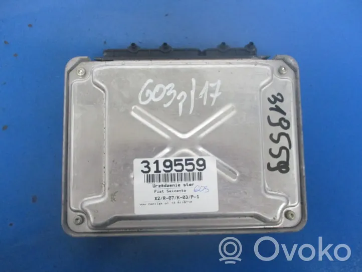 Fiat Ducato Unité de commande, module ECU de moteur 55187372