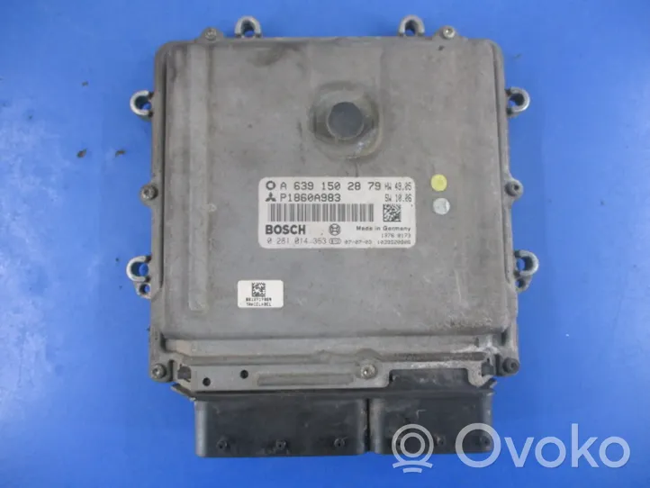 Mitsubishi Colt CZ3 Centralina/modulo motore ECU P1860A983