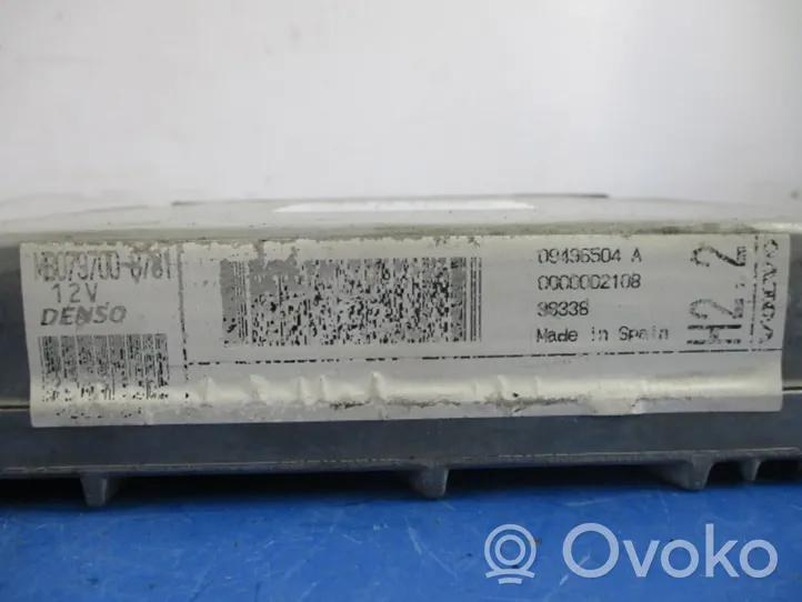 Volvo S80 Galios (ECU) modulis MB079700-8781