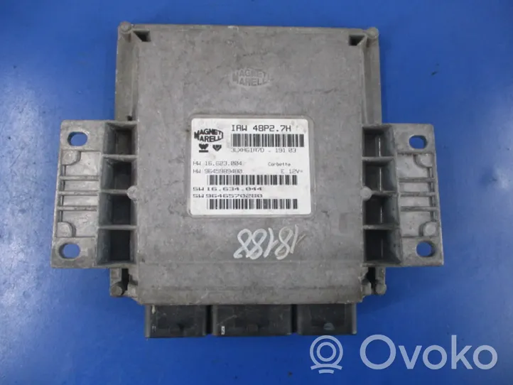 Alpine C2 Unité de commande, module ECU de moteur 9645989480