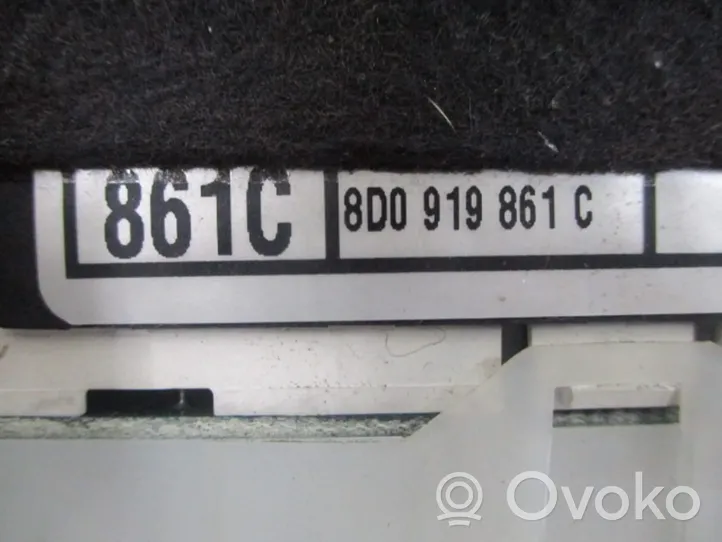 Audi A4 S4 B5 8D Tachimetro (quadro strumenti) 8D0919861C