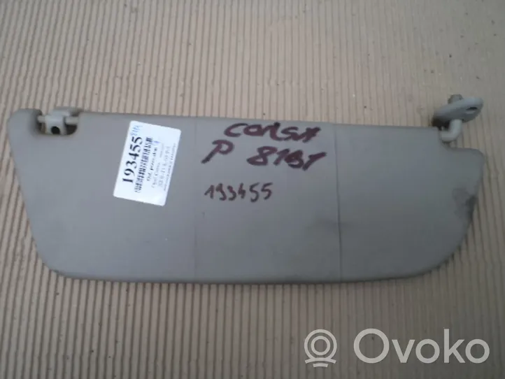 Opel Corsa B Sun visor 