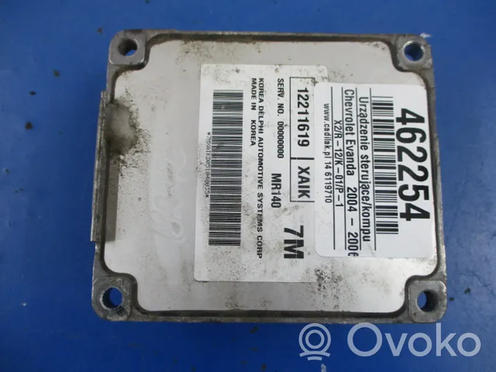 Chevrolet Evanda Motorsteuergerät ECU 12211619