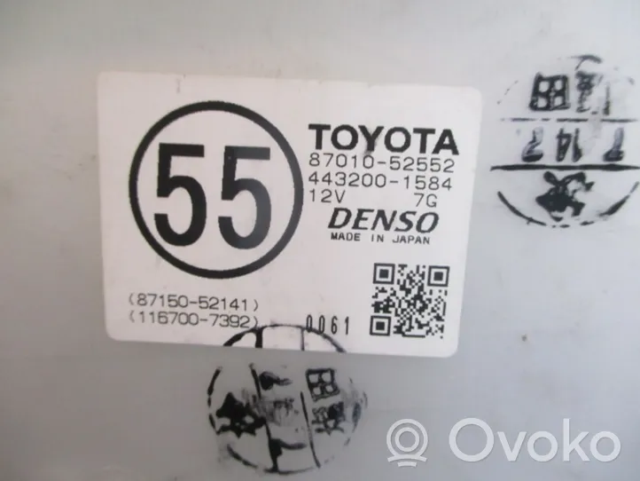 Toyota Yaris Verso Bloc de chauffage complet 87030-52251