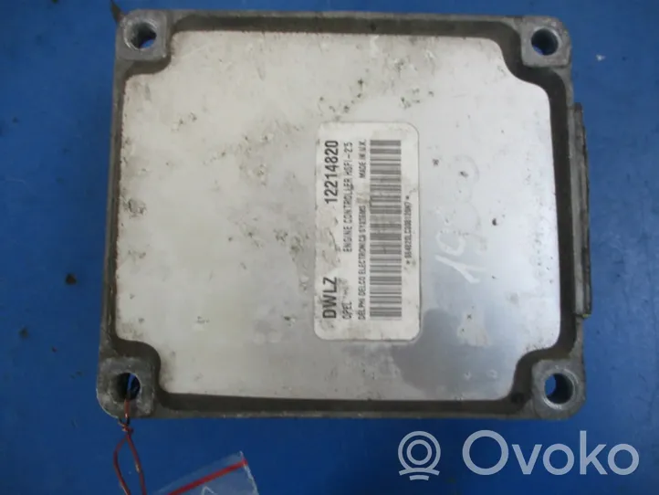 Opel Meriva A Unité de commande, module ECU de moteur 12214820