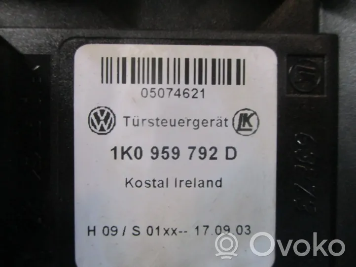 Volkswagen Touran I Fensterheber elektrisch mit Motor Tür vorne 1T0837756H