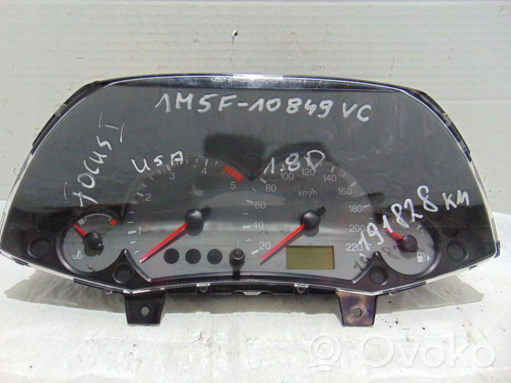 Ford Focus Speedometer (instrument cluster) 1m5f10849vc