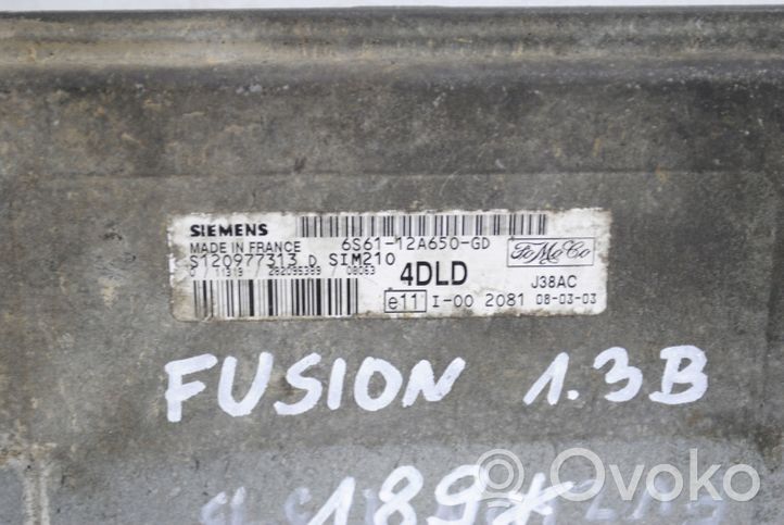 Ford Fusion Calculateur moteur ECU 6S6112A650GD