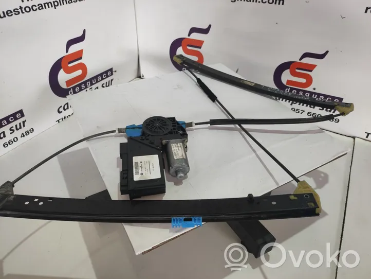 Volkswagen Touareg I Front door manual window regulator 7L0959701A