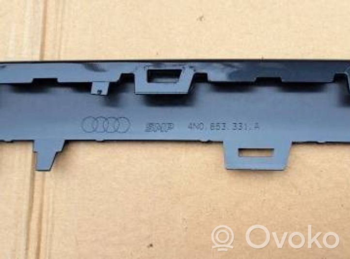 Audi A8 S8 D5 Apdailinė priekinio bamperio juosta 4N0853331A