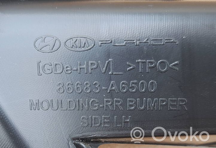 Hyundai i30 Modanatura della barra di rivestimento del paraurti anteriore 86683-A6500