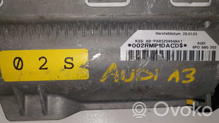 Audi A3 S3 8P Matkustajan turvatyyny 