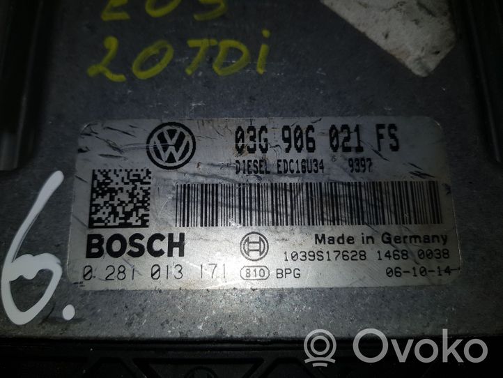 Volkswagen Eos Sterownik / Moduł ECU 