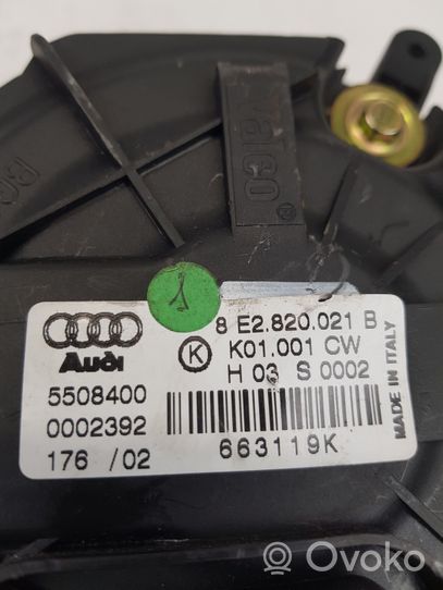 Audi A4 S4 B6 8E 8H Pečiuko ventiliatorius/ putikas 